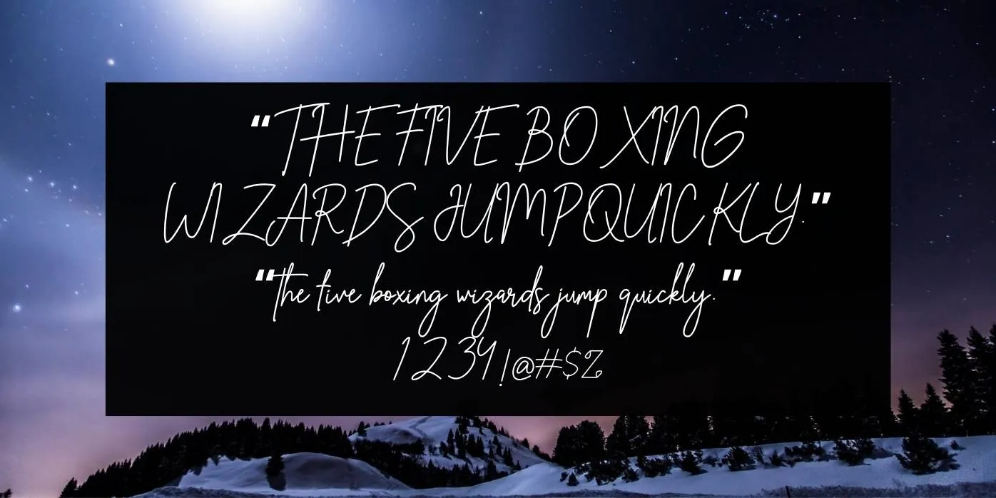 The Suavity Font Preview