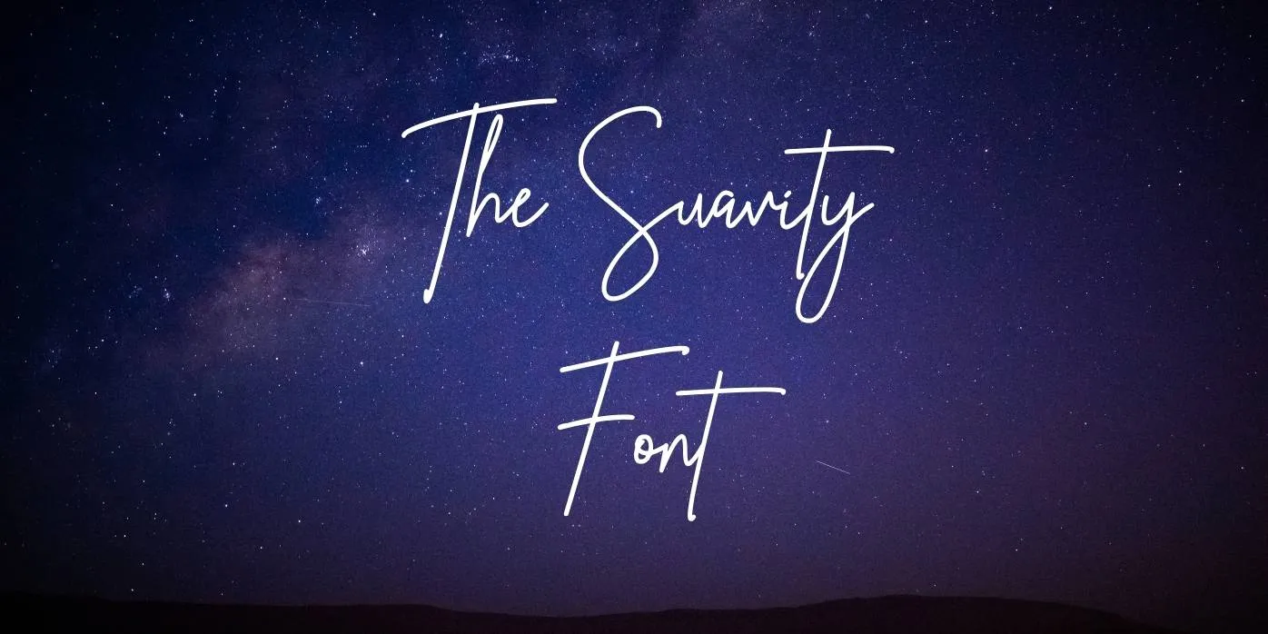The Suavity Font