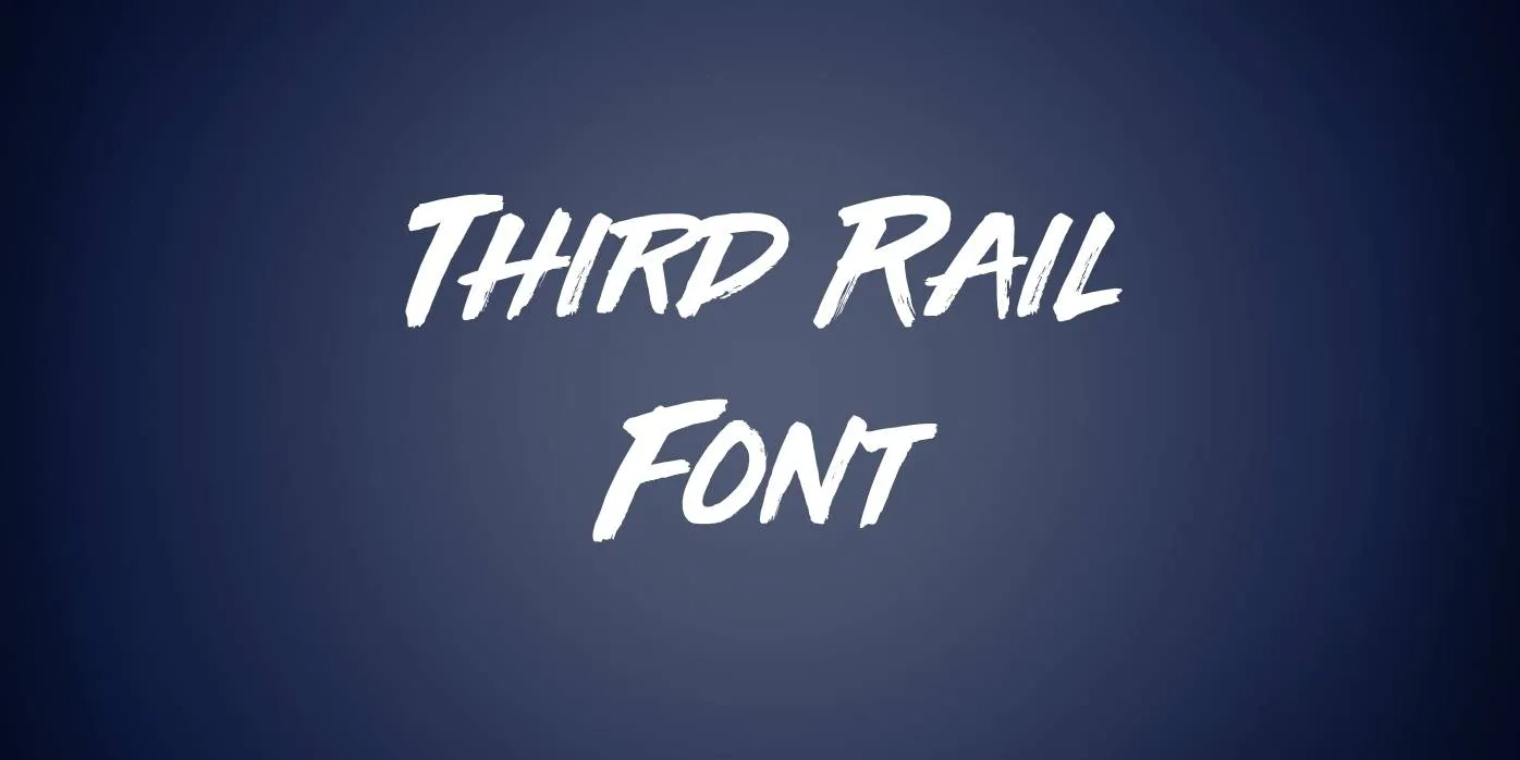 Third Rail Font