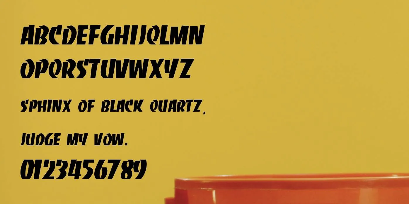 Thrasher Font Preview