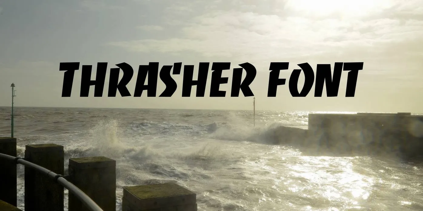 Thrasher Font