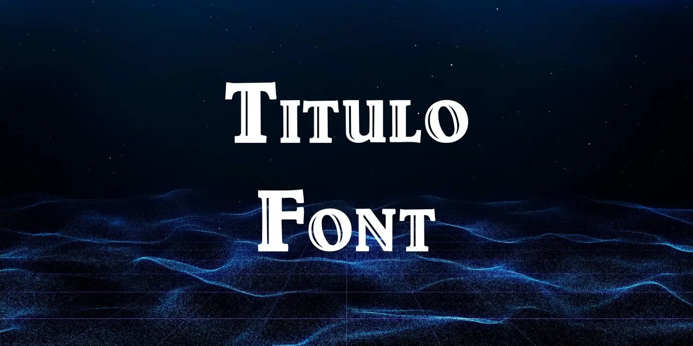 Titulo Font