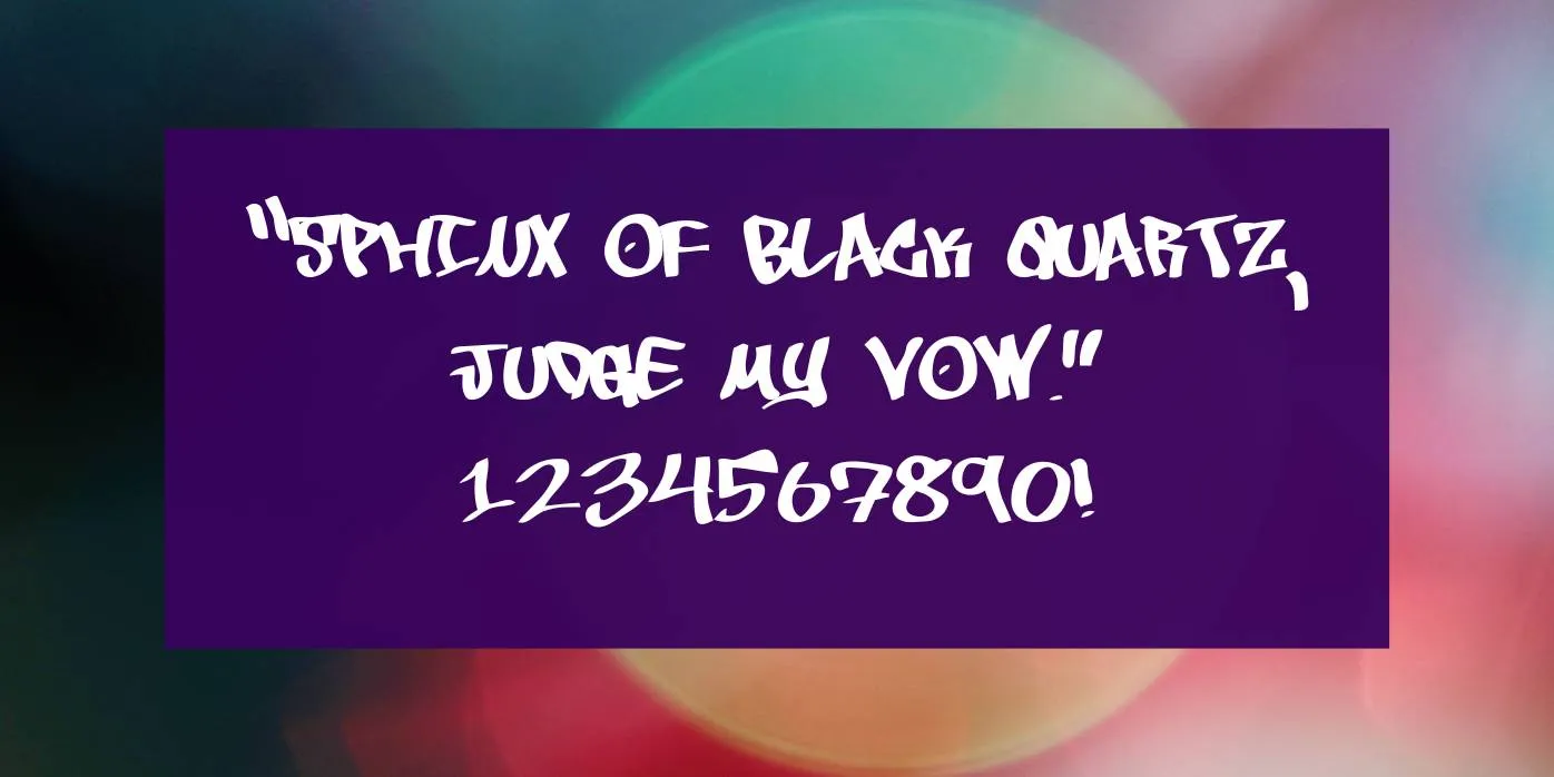 To Be Continued Font Preview