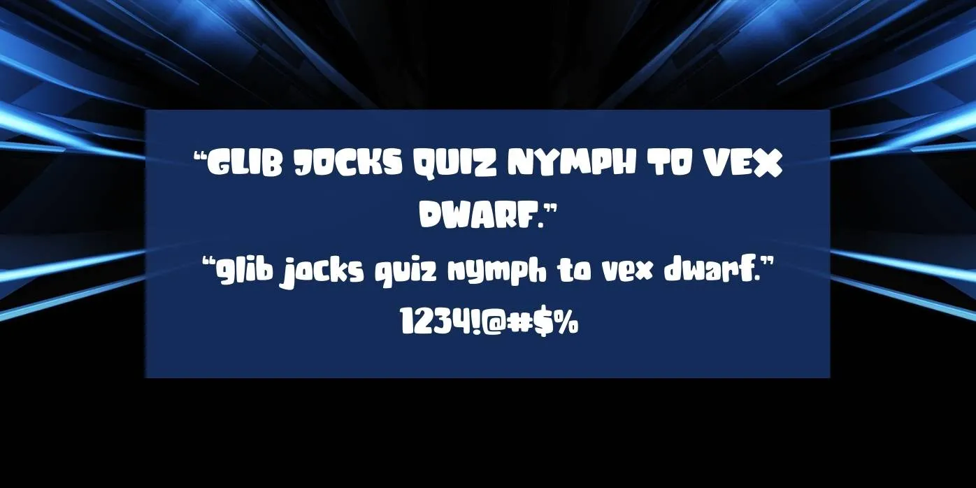 Tricky Jimmy Font Preview