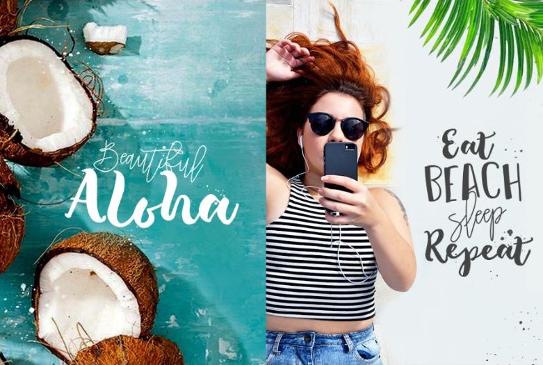 Tropical Brush Script Font Preview