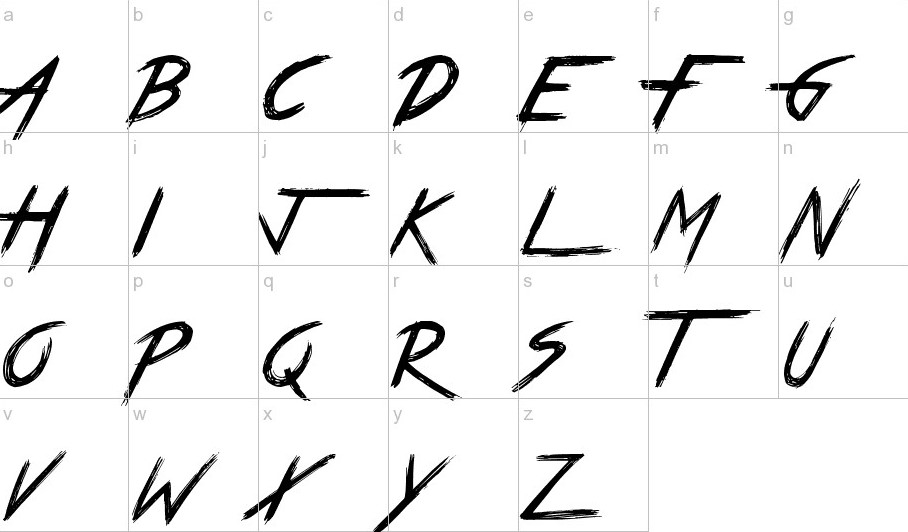 True Lies Font Preview