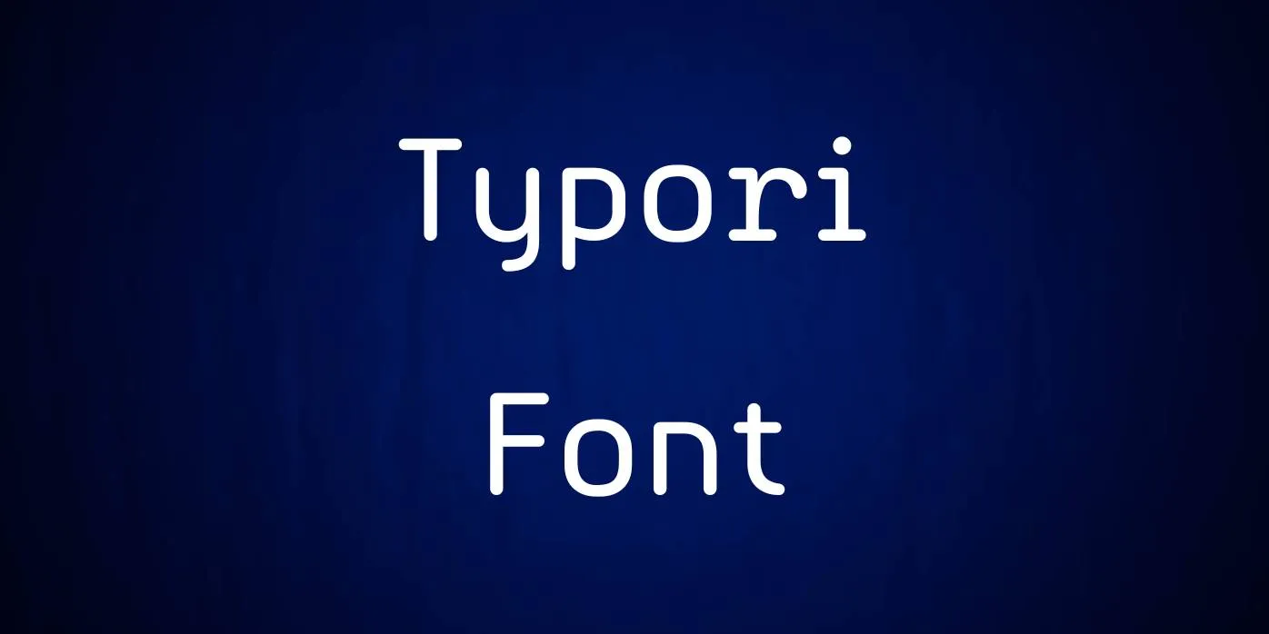 Typori Font