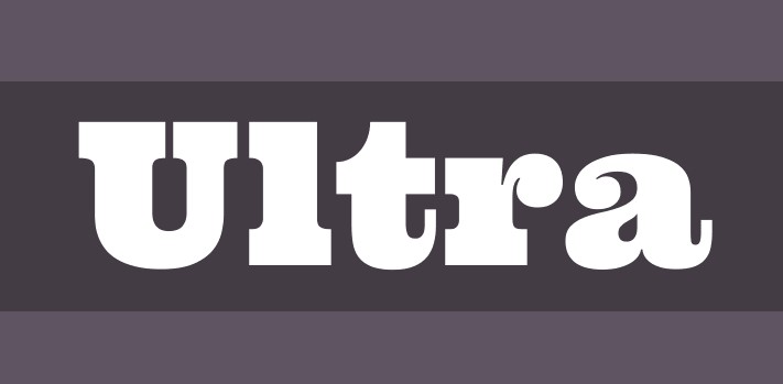 Ultra Font