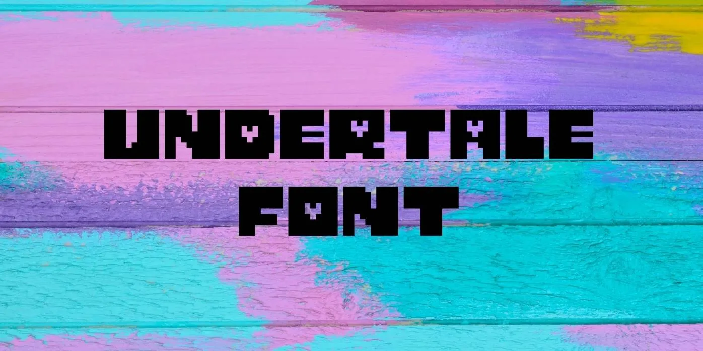 Undertale Logo Font
