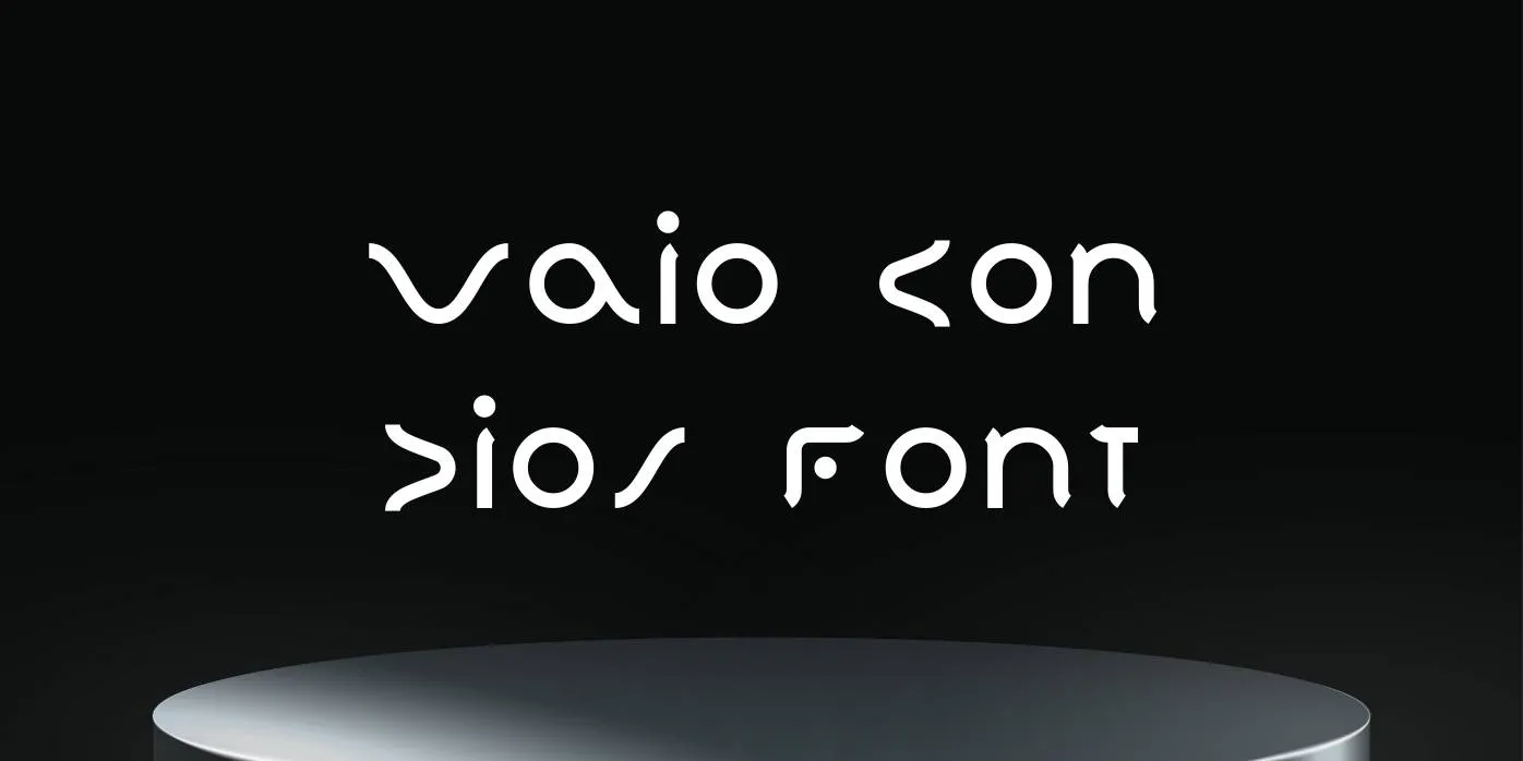 Vaio Con Dios Font