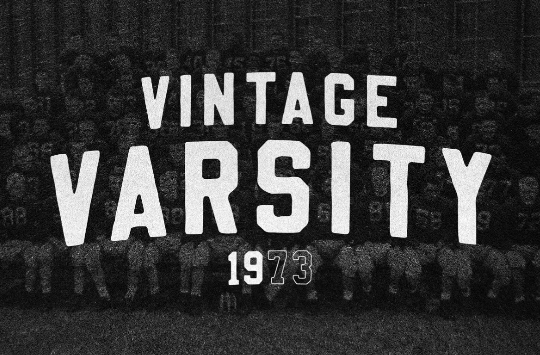 Varsity Font Preview
