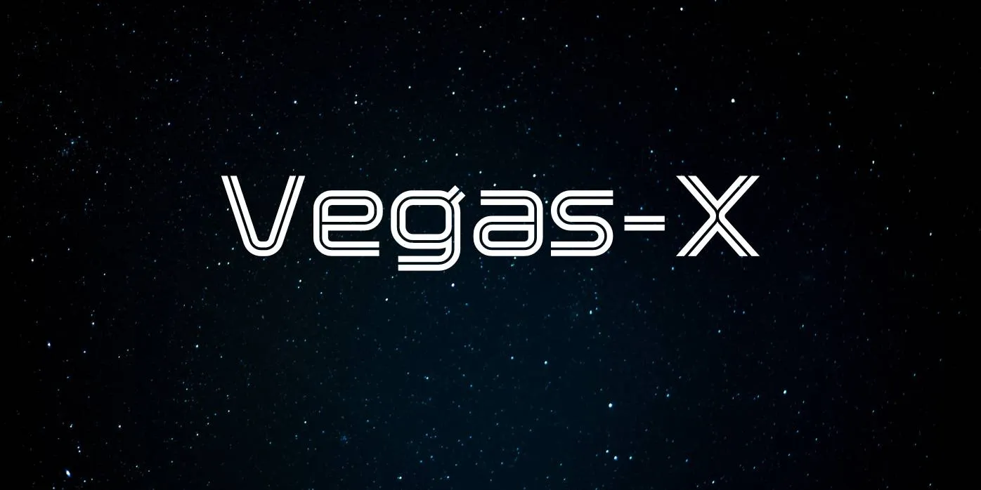 Vegas X Font