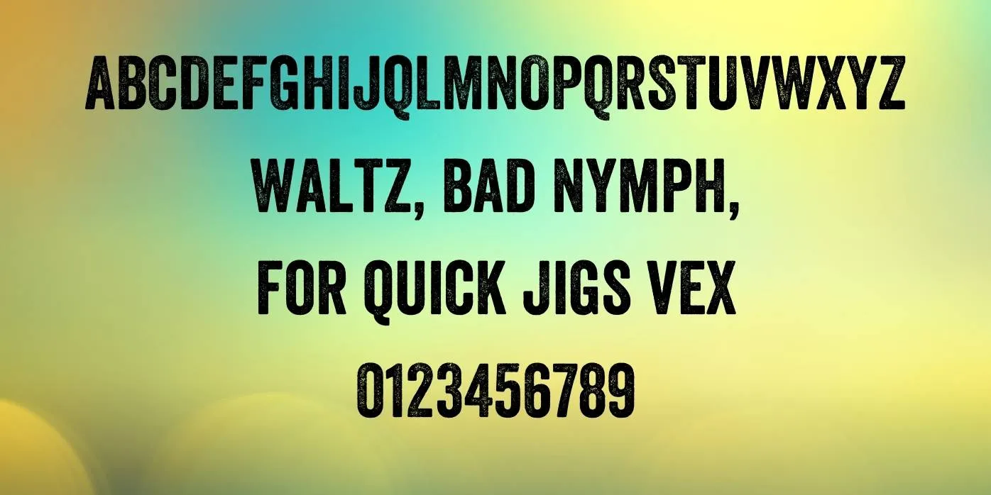 Veneer Font Preview