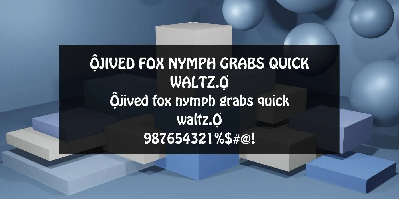 Vi Sau Dong Font Preview