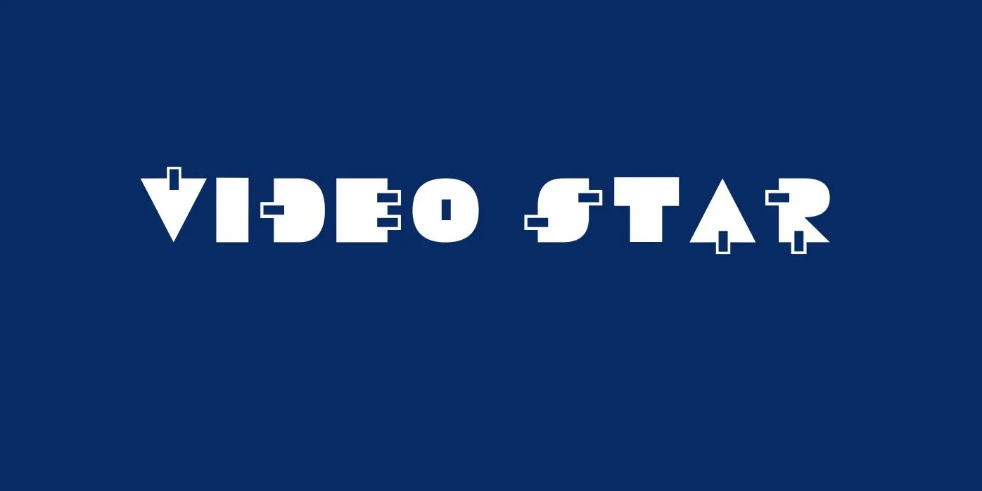 Video Star Font