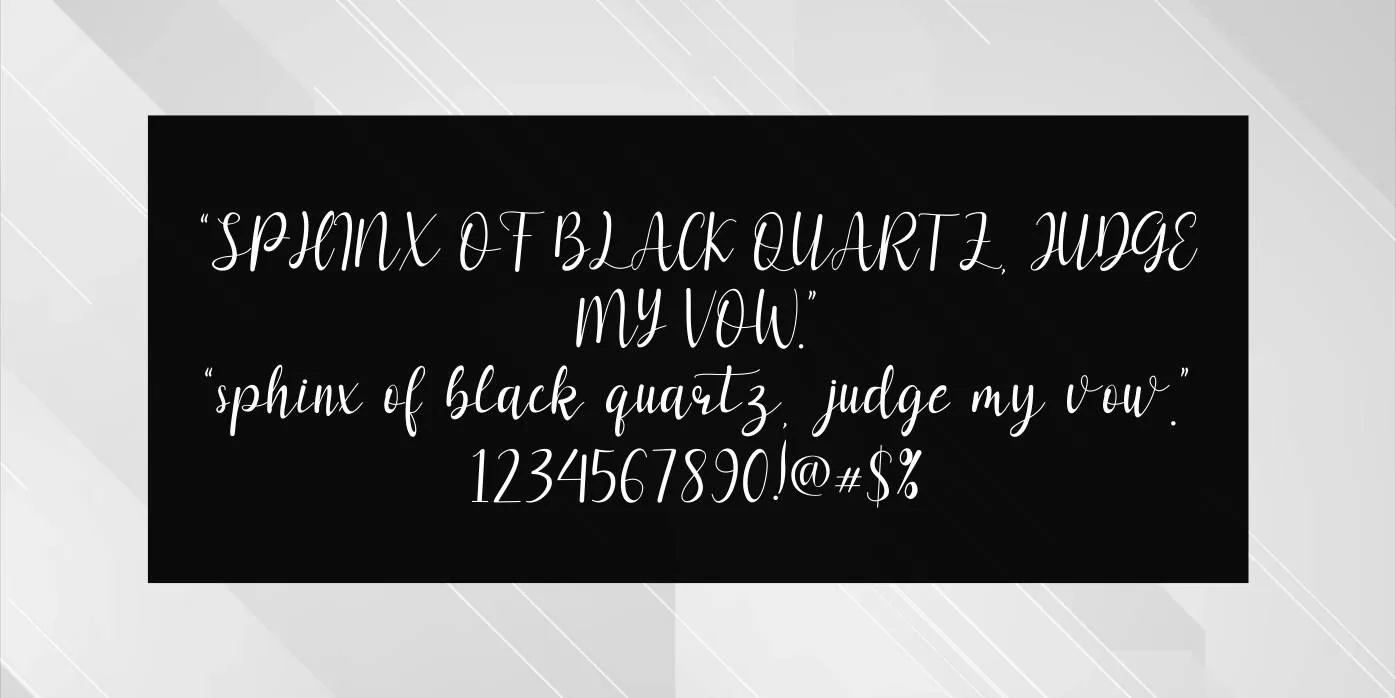 Vienetta Font Preview