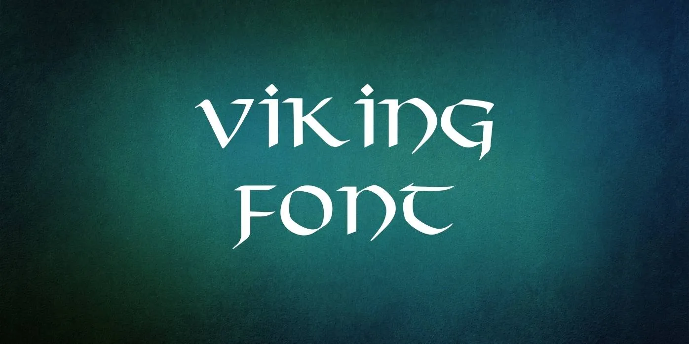 Viking Font