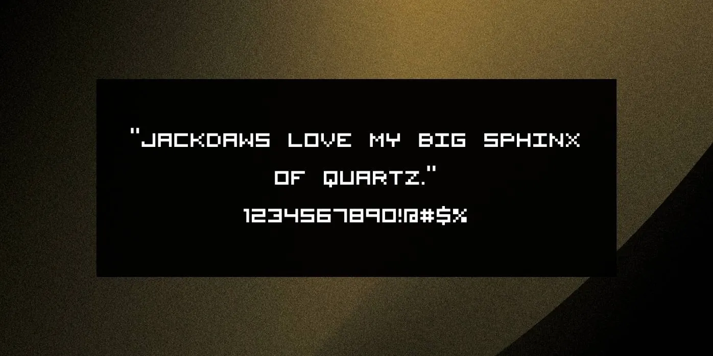 Visitor Font Preview