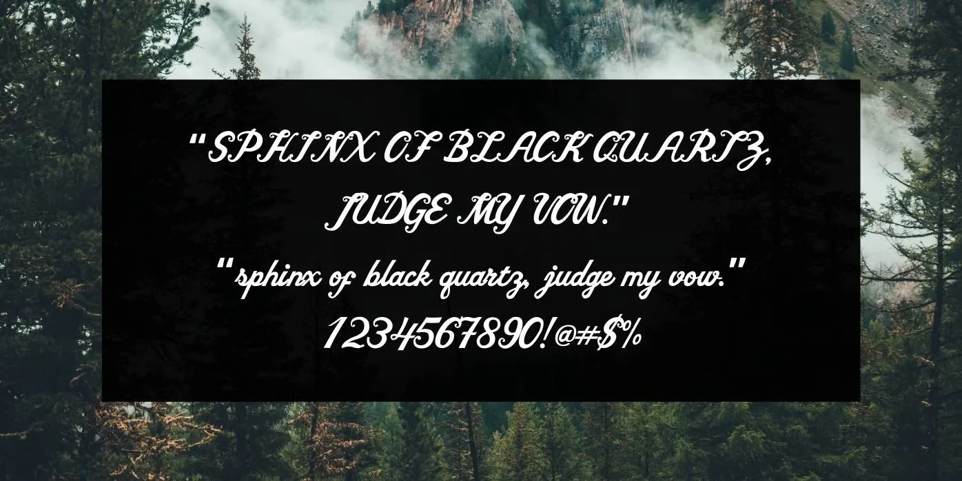 Vitrina Font Preview
