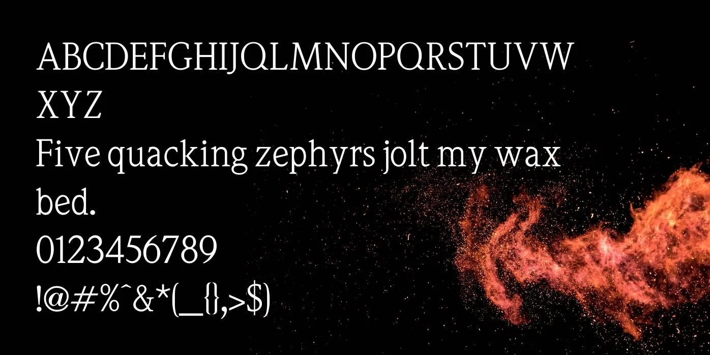 Weidemann Font Preview