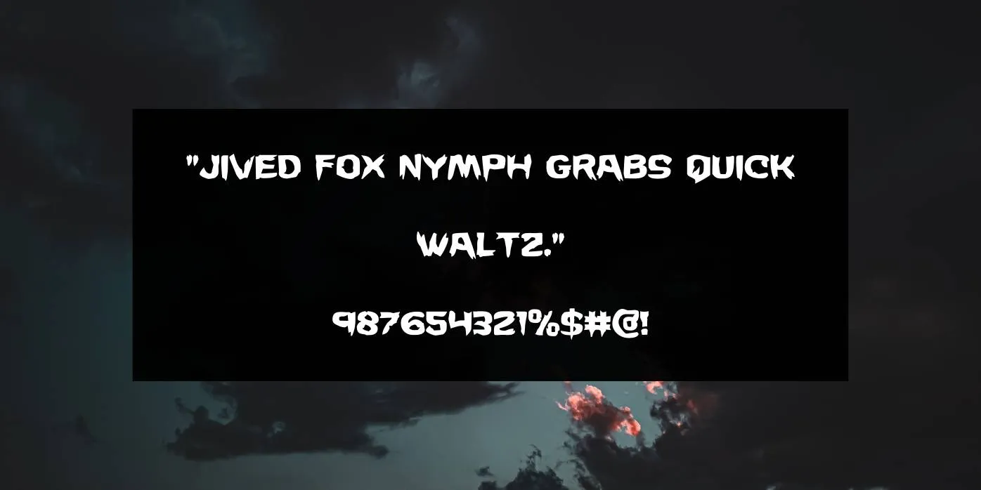 Wicker Man Font Preview