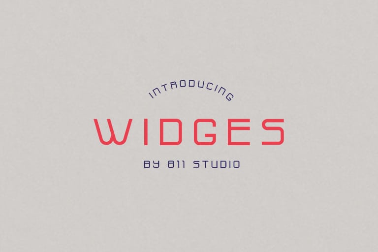 Widges Font