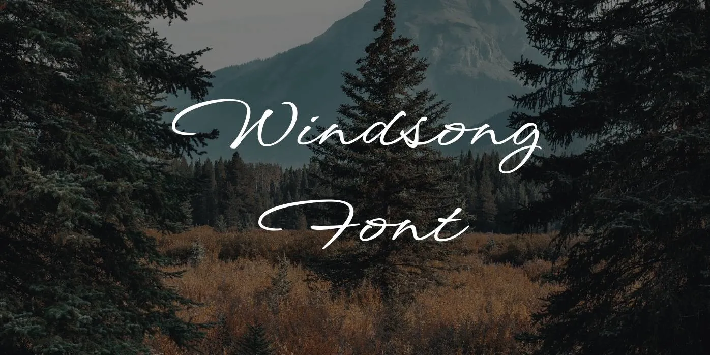 Windsong Font