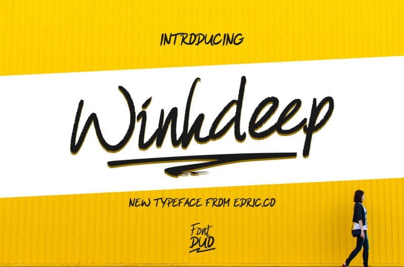 Wink Deep Font