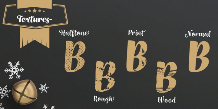 Wreath Font Preview