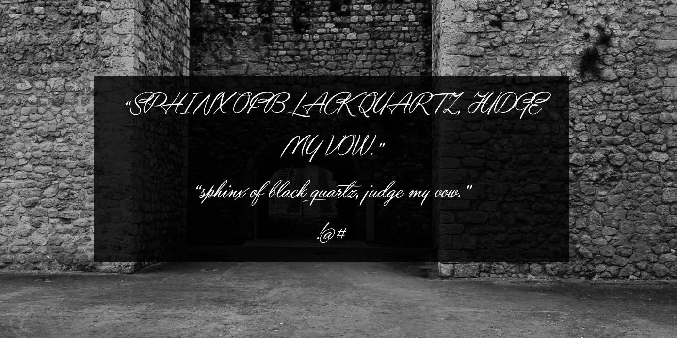 Yaquote Script Font Preview