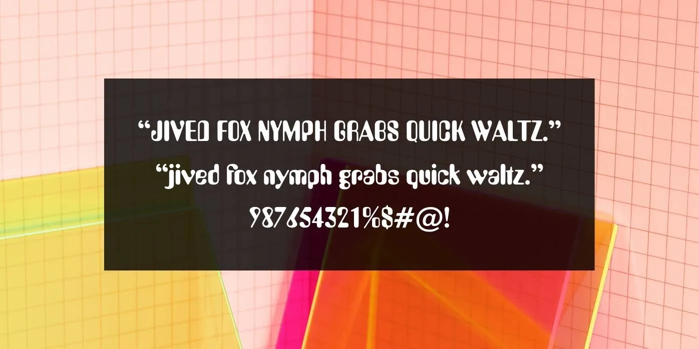 Yellow Submarine Font Preview