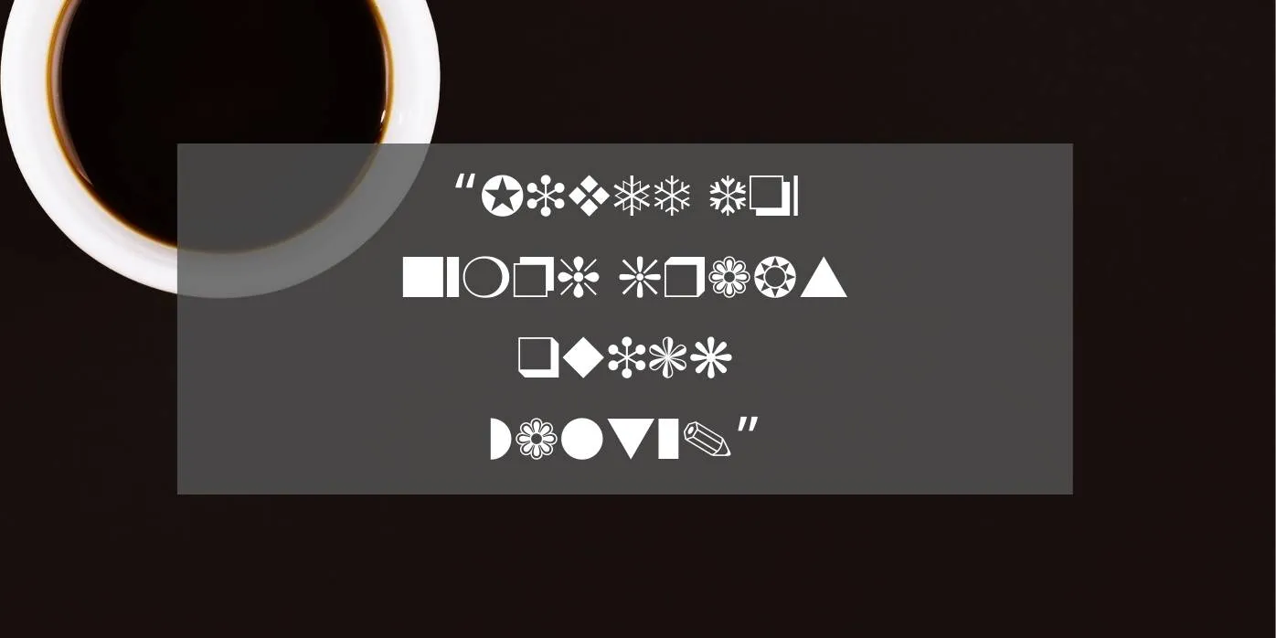 Zapf Dingbats Font Preview