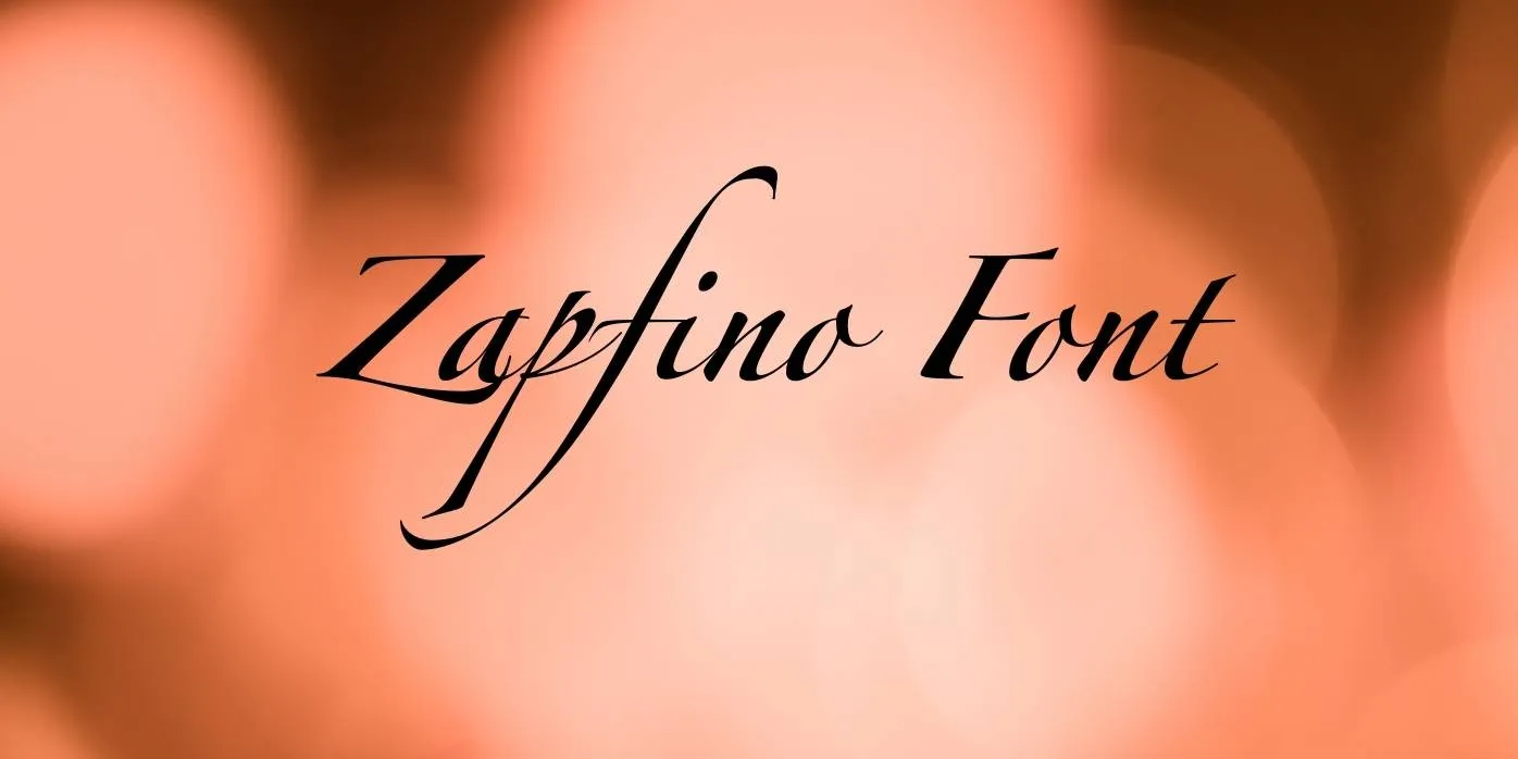 Zapfino Font