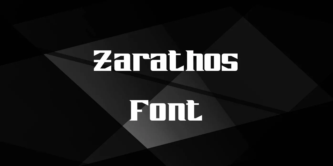 Zarathos Font