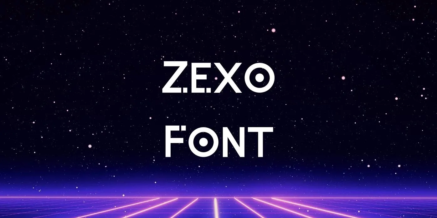 Zexo Font