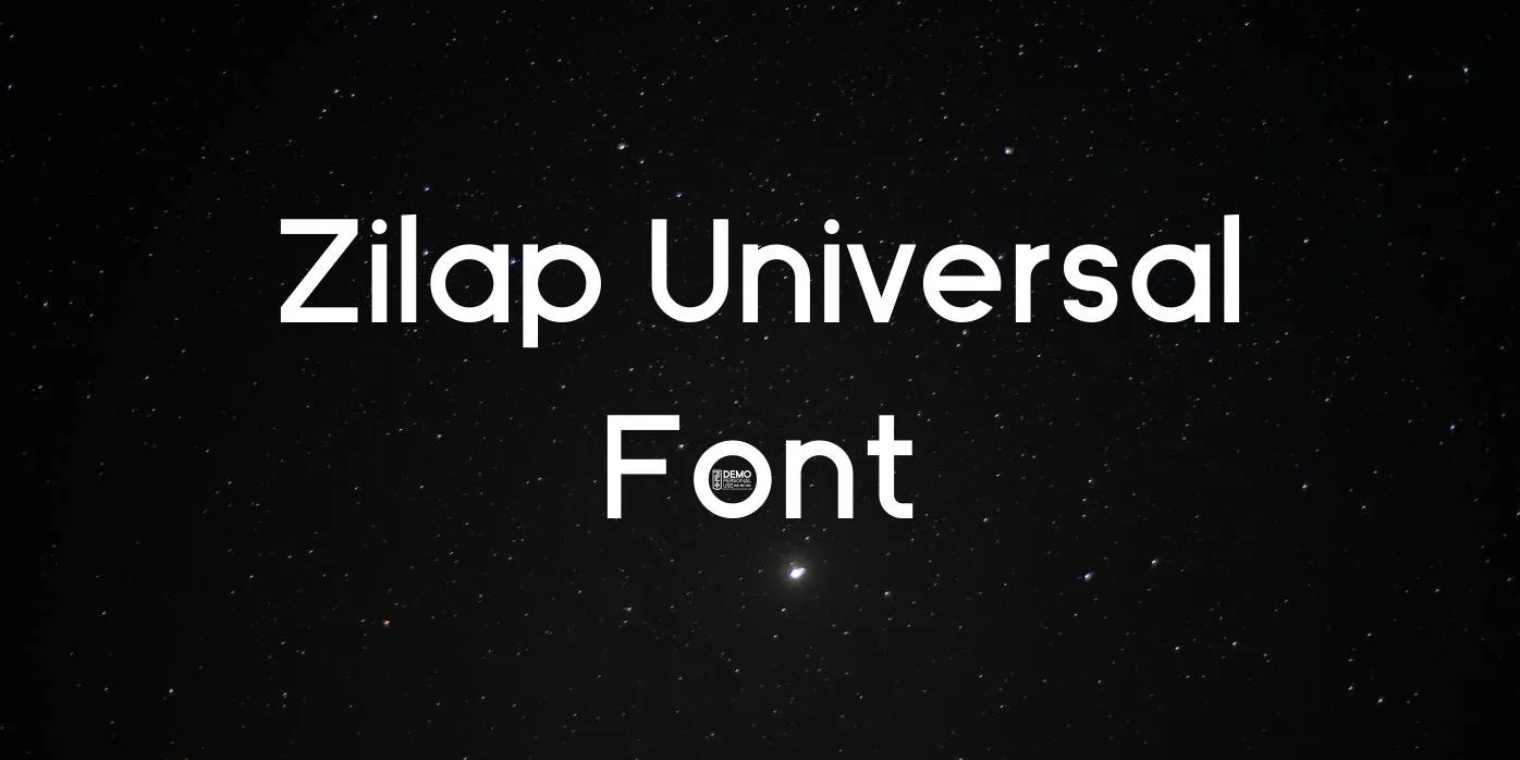 Zilap Universal Font