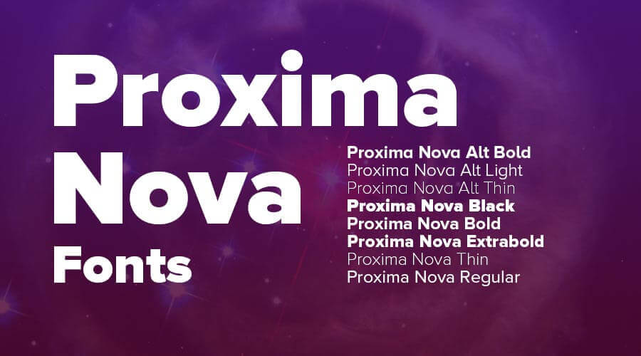 Proxima Nova Font Free Download