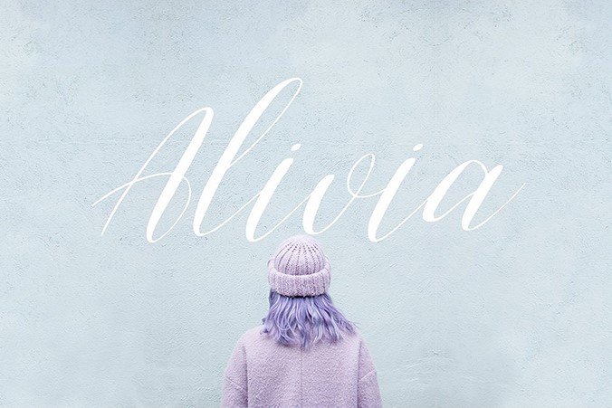 Alivia Script Font Free Download
