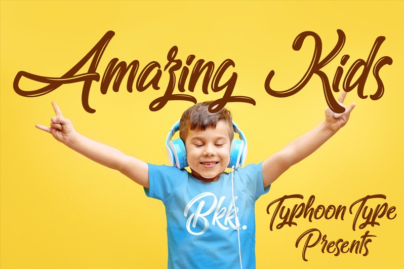 Amazing Kids Font Free Download