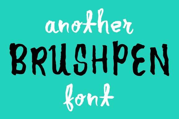 Another Brush Pen Font Free Download