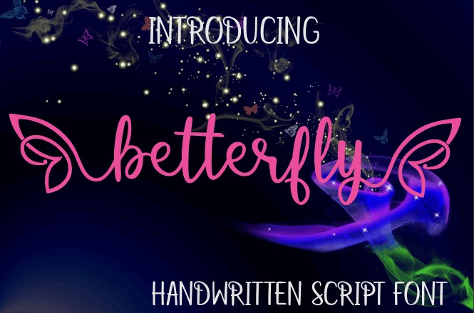 Betterfly Font Free Download