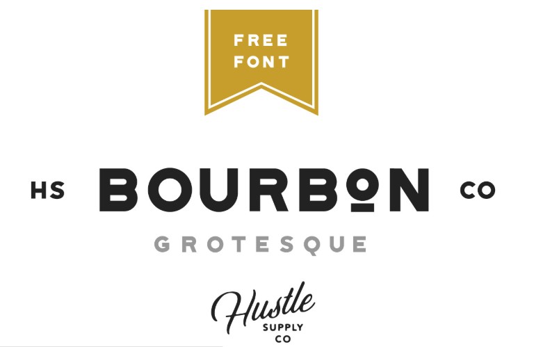 Bourbon Grotesque Font Free Download