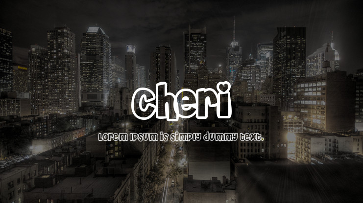 Cheri Font Free Download