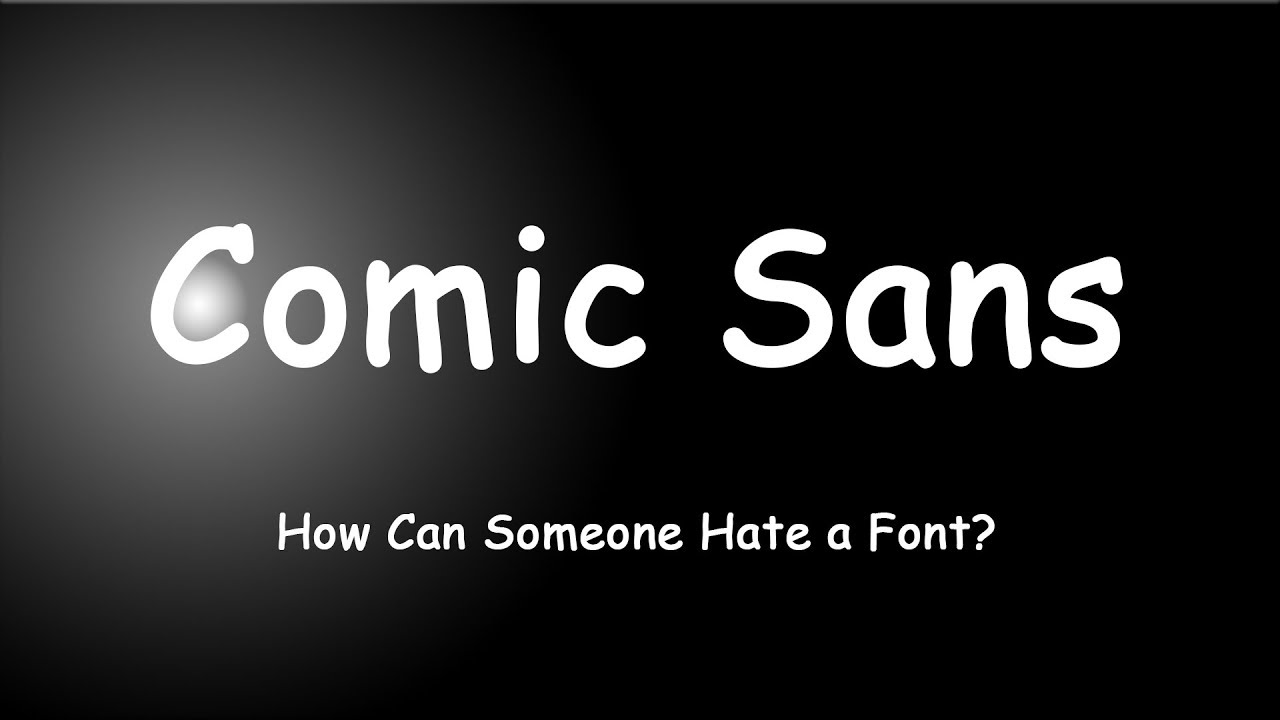 Comic Sans Font Free Download