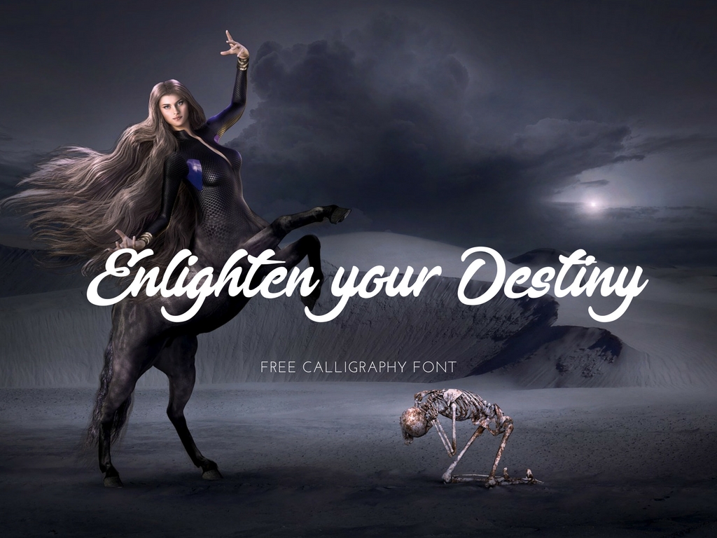 Enlighten your Destiny Font Free Download