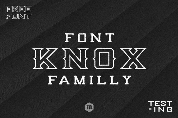 Knox Font Free Download
