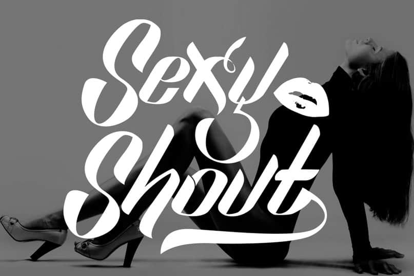 Sexy Shout Font Free Download