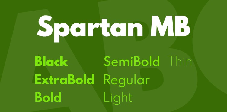 Spartan Font Free Download