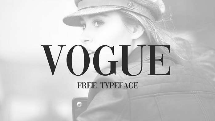 Vogue Font Free Download
