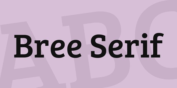 Bree Serif Font Free Download